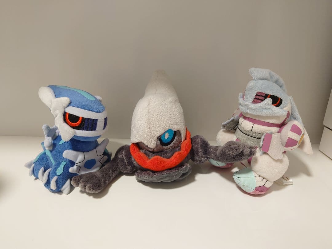 ポケモンドール 2007 ディアルガ パルキア ダークライ ぬいぐるみ