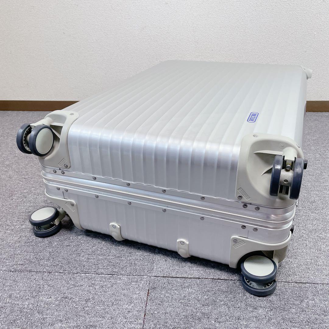 RIMOWA TOPAS 932.77 104L 青ロゴ アルミ スーツケース
