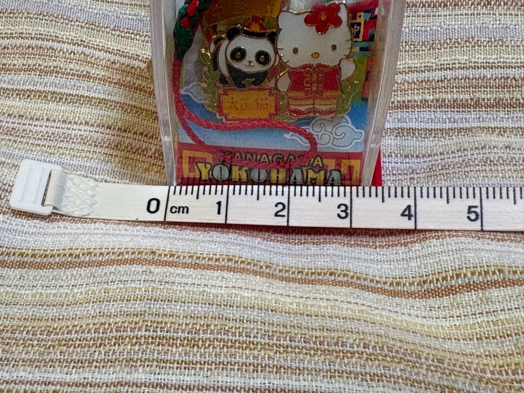 サンリオ　ハローキティ　ストラップ　横浜中華街　パンダ　2005 希少　チャーム