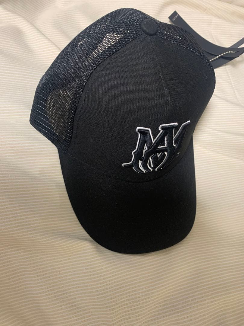 AMIRI ブラック メッシュキャップ