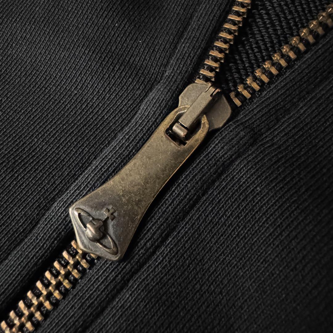 【大人気☆オーブ刺繍☆インポート】ヴィヴィアンウエストウッド フルジップパーカー