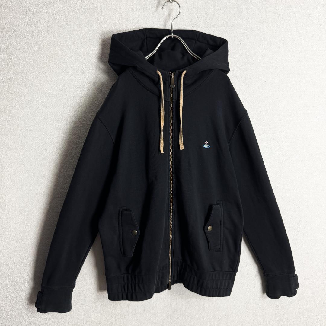 【大人気☆オーブ刺繍☆インポート】ヴィヴィアンウエストウッド フルジップパーカー