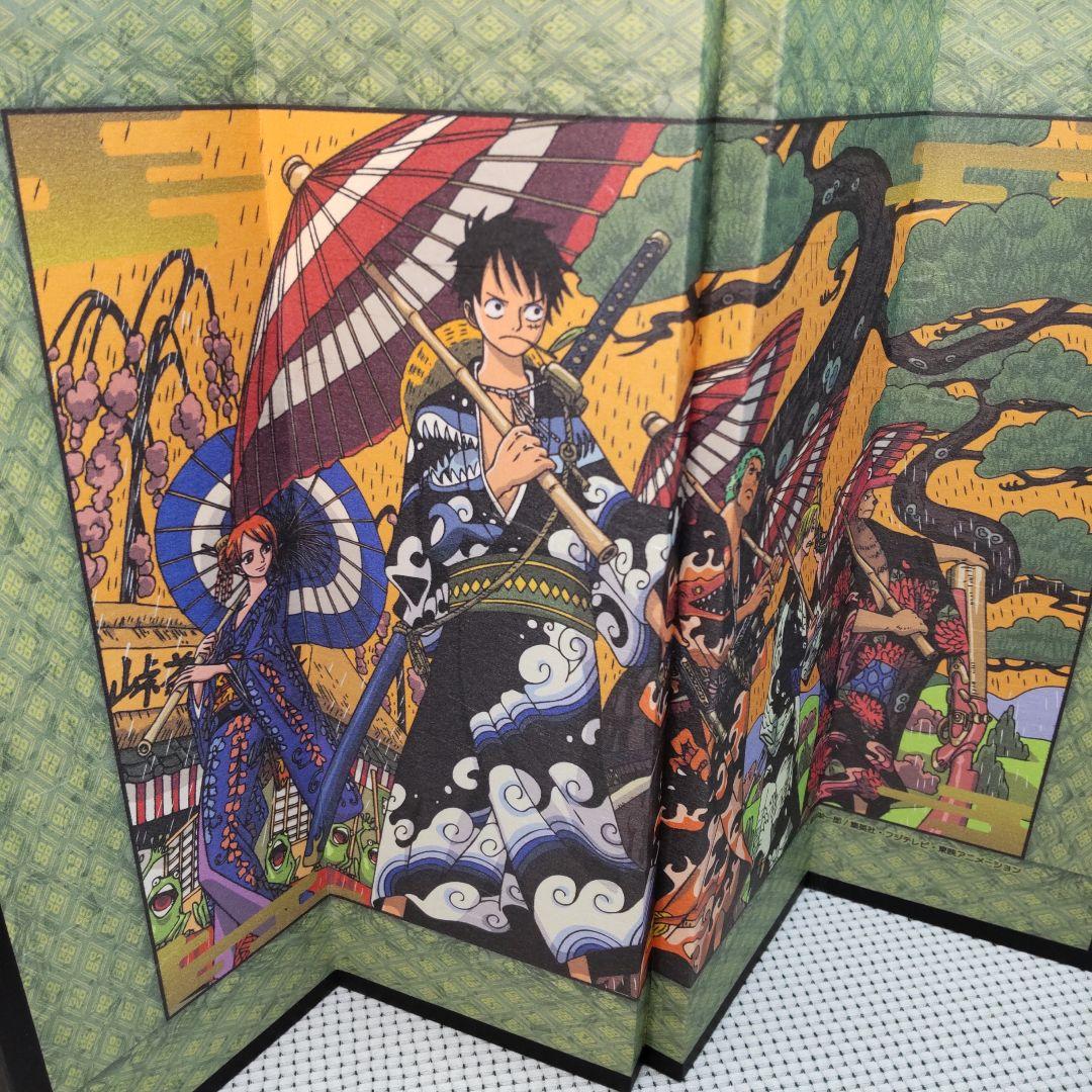 アニメキャラクター折りたたみ屏風