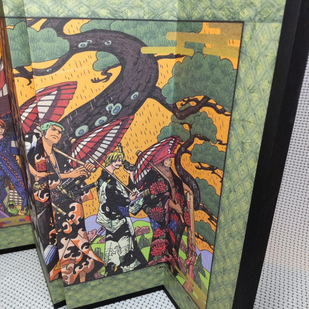 アニメキャラクター折りたたみ屏風