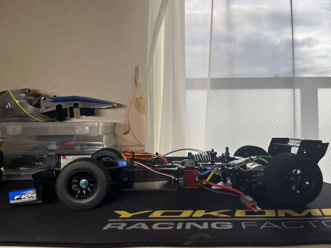 タミヤ　f104 メカあり　スポンジタイヤフルで付属