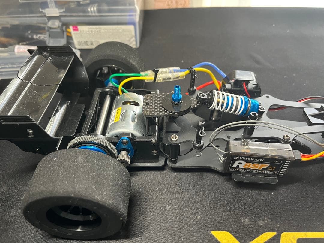 タミヤ　f104 メカあり　スポンジタイヤフルで付属