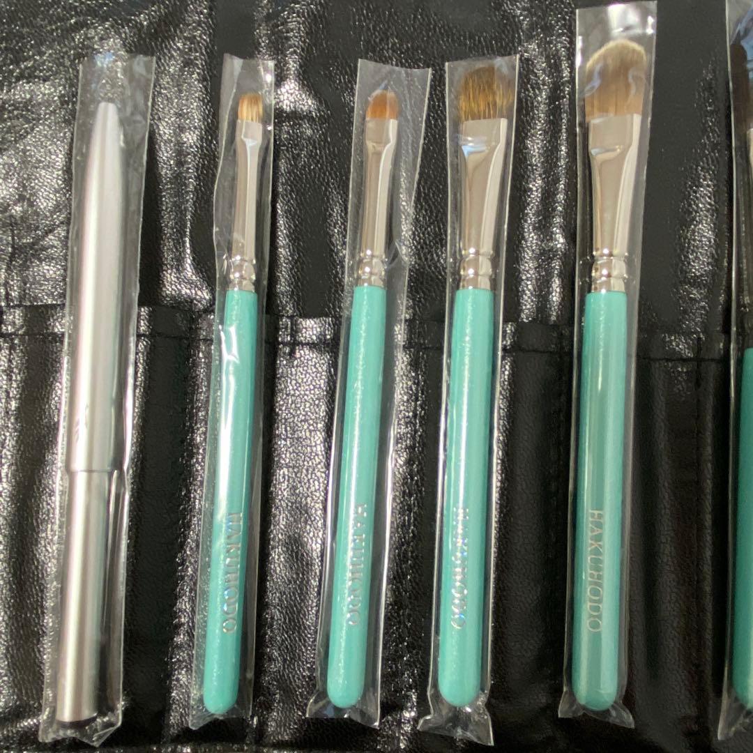 ⭐️ 白鳳堂 ⭐️ HAKUHODO 化粧筆 メイクブラシ 9本 ケース付き