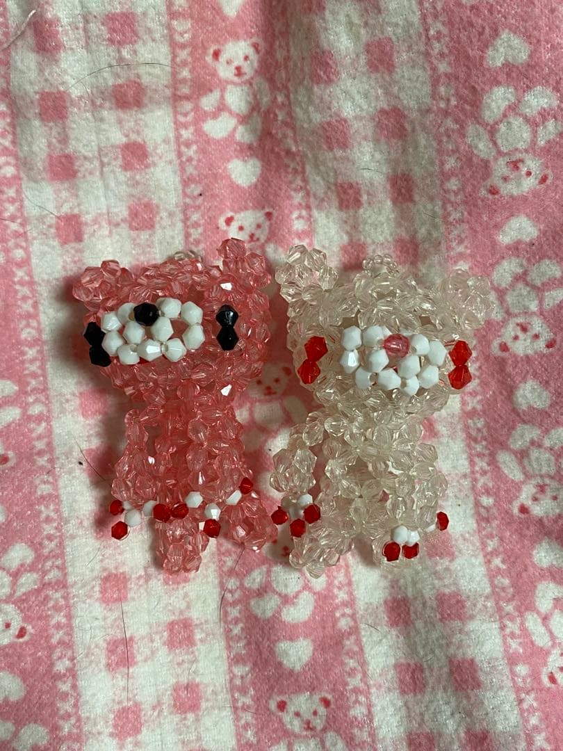 GLOOMY MITTENS ピンク グルーミー 手袋 マスコット