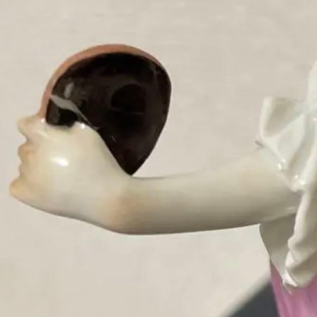 ＊ケンドラー＊コロンビーヌ＊高さ１４cm・左手の一部に綺麗な修復あり・マイセン・