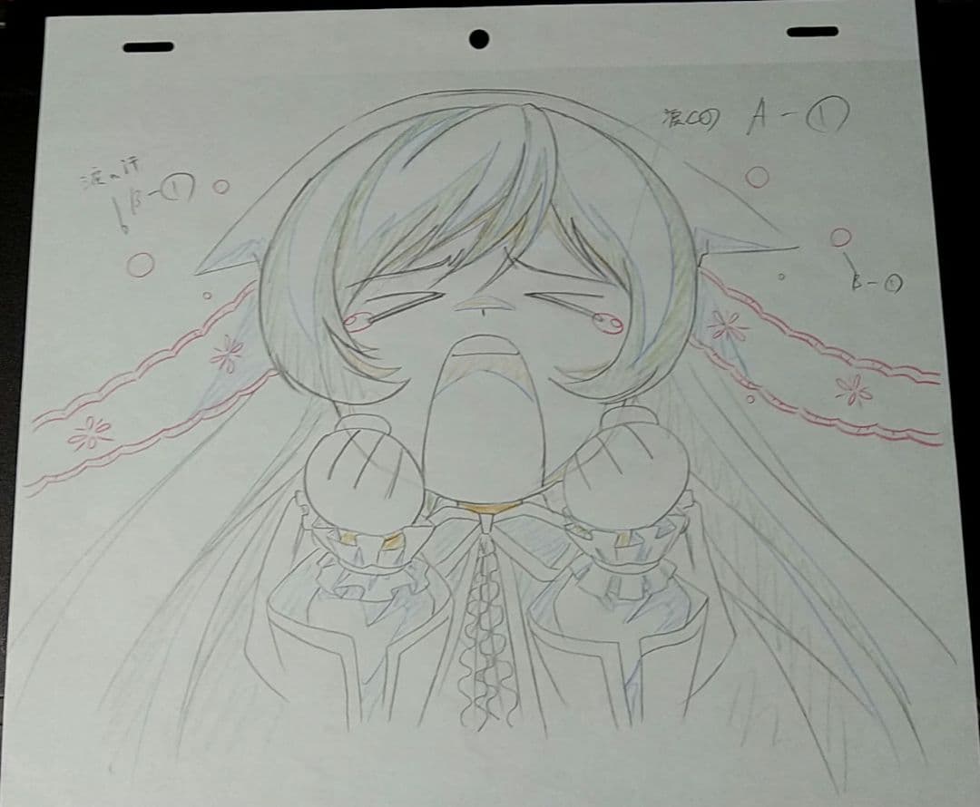 ローゼンメイデン　翠星石　直筆原画