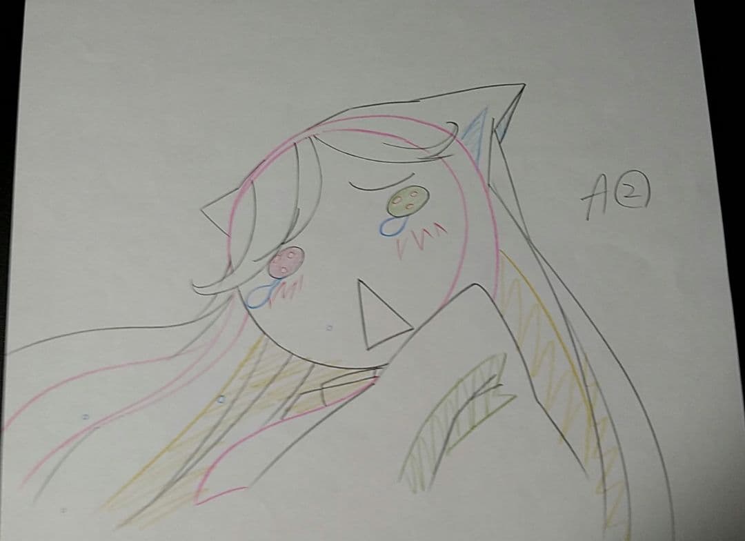 ローゼンメイデン　翠星石　直筆原画