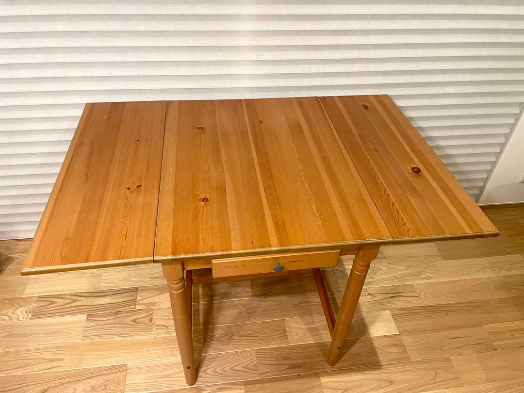 廃盤 IKEA バタフライ テーブル 木製