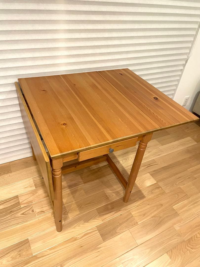 廃盤 IKEA バタフライ テーブル 木製