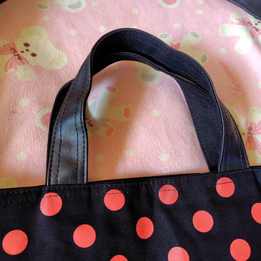 美品アーバンギャルド血の丸グッズ赤黒色トートバッグショルダーバッグゴシック系ケラ