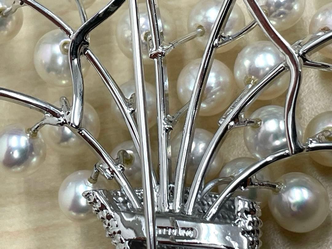 ⭐️パール ブローチ レディース アクセサリー 冠婚葬祭