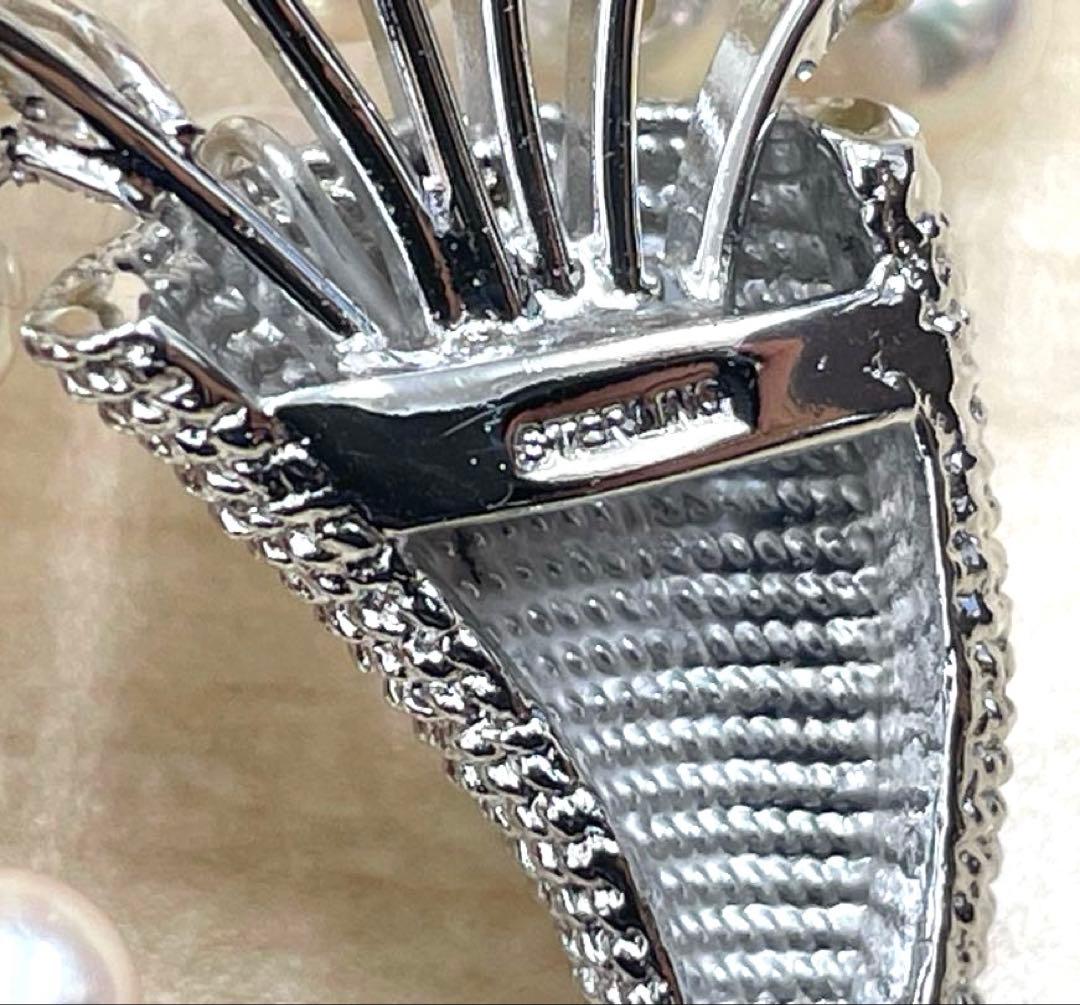 ⭐️パール ブローチ レディース アクセサリー 冠婚葬祭