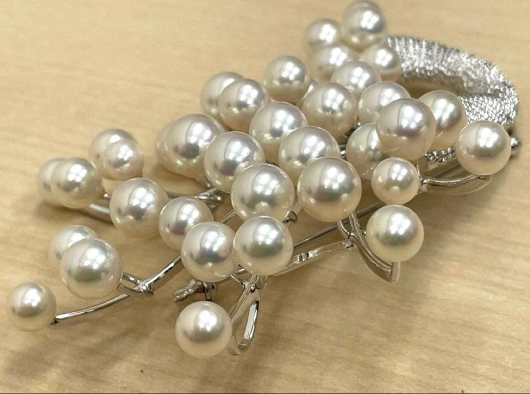 ⭐️パール ブローチ レディース アクセサリー 冠婚葬祭