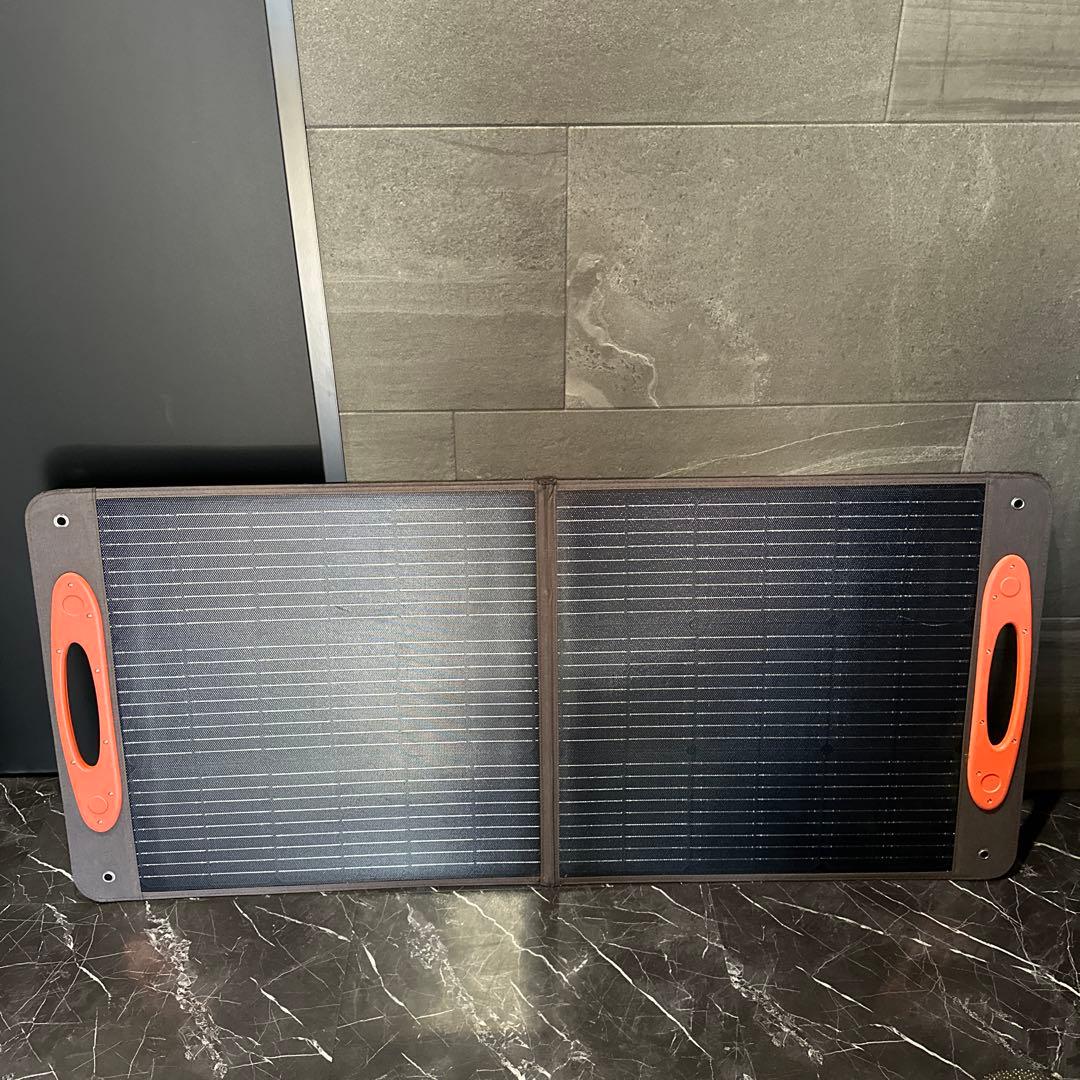 EVOPOWソーラーパネル100W ESSP100折りたたみ太陽光パネル