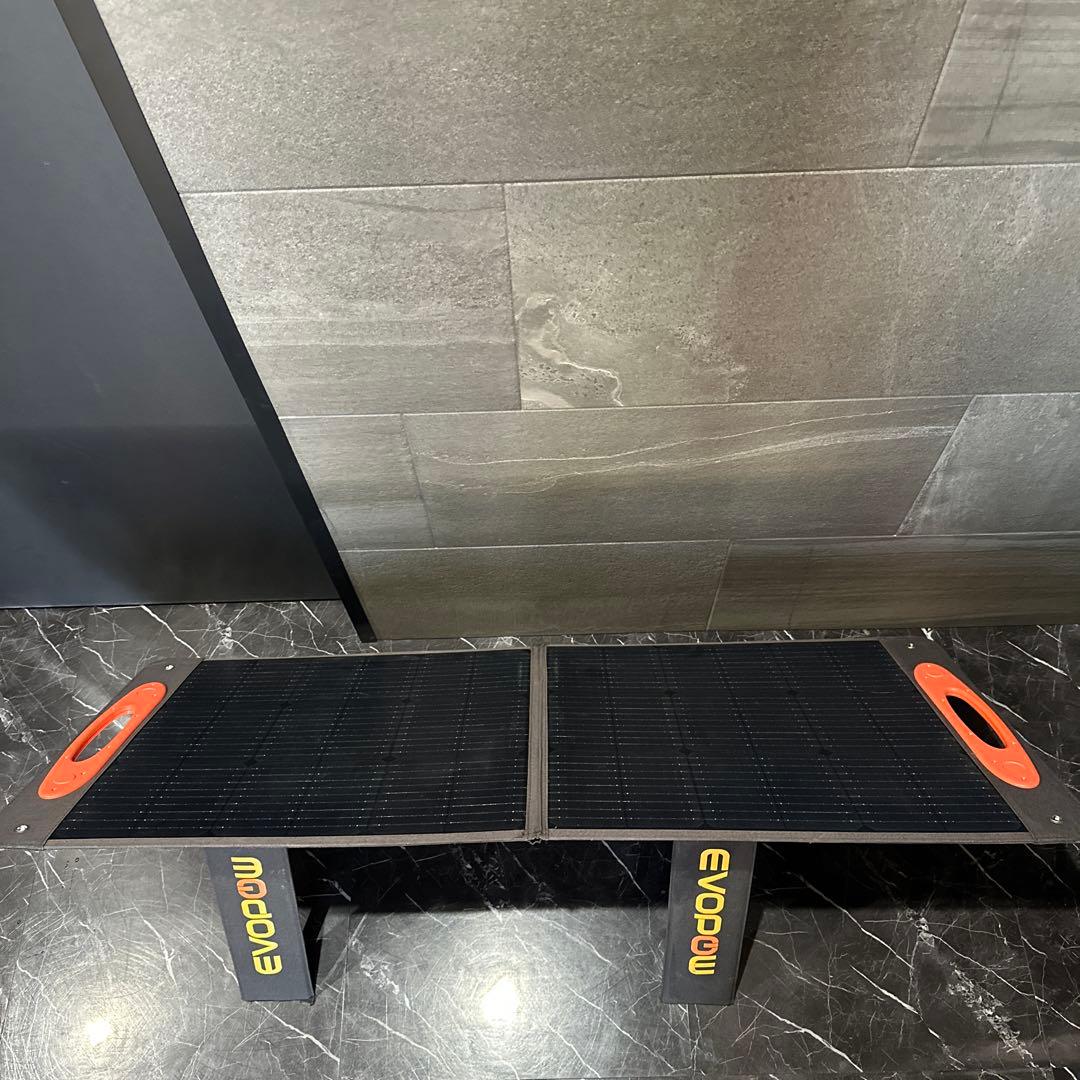 EVOPOWソーラーパネル100W ESSP100折りたたみ太陽光パネル