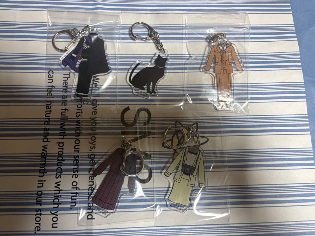 ライドウ ナンジャタウン 衣装チャーム　5点セット　コンプリート