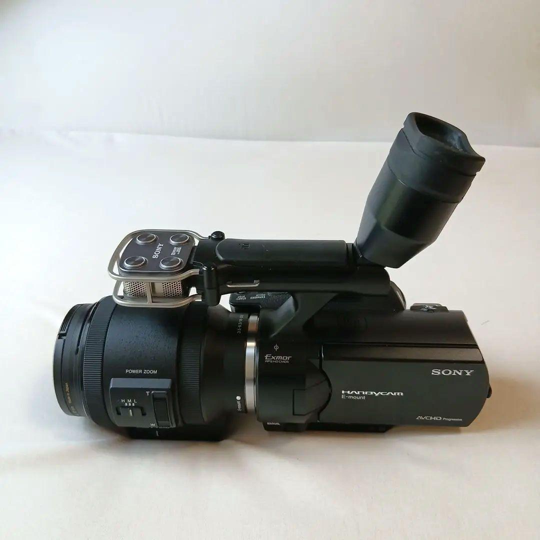SONY レンズ交換式ビデオカメラ　NEX-VG30H　パワーズームレンズ付き