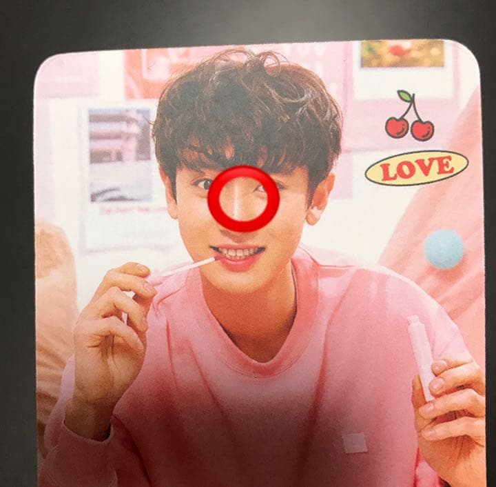 nacific チャニョル インドネシア限定 ピンク トレカ ポスター セット