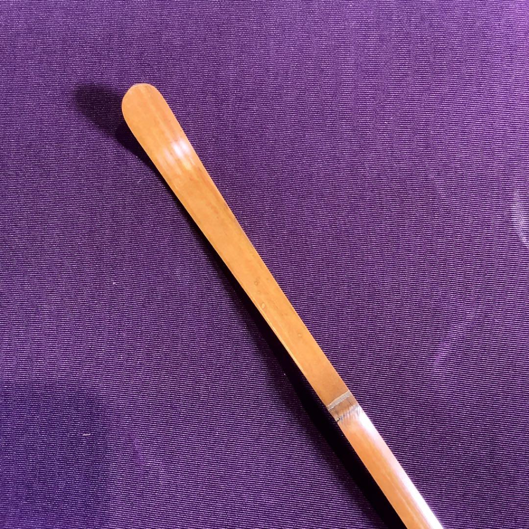 【茶道具】寛道和尚　銘:岩清水　茶杓