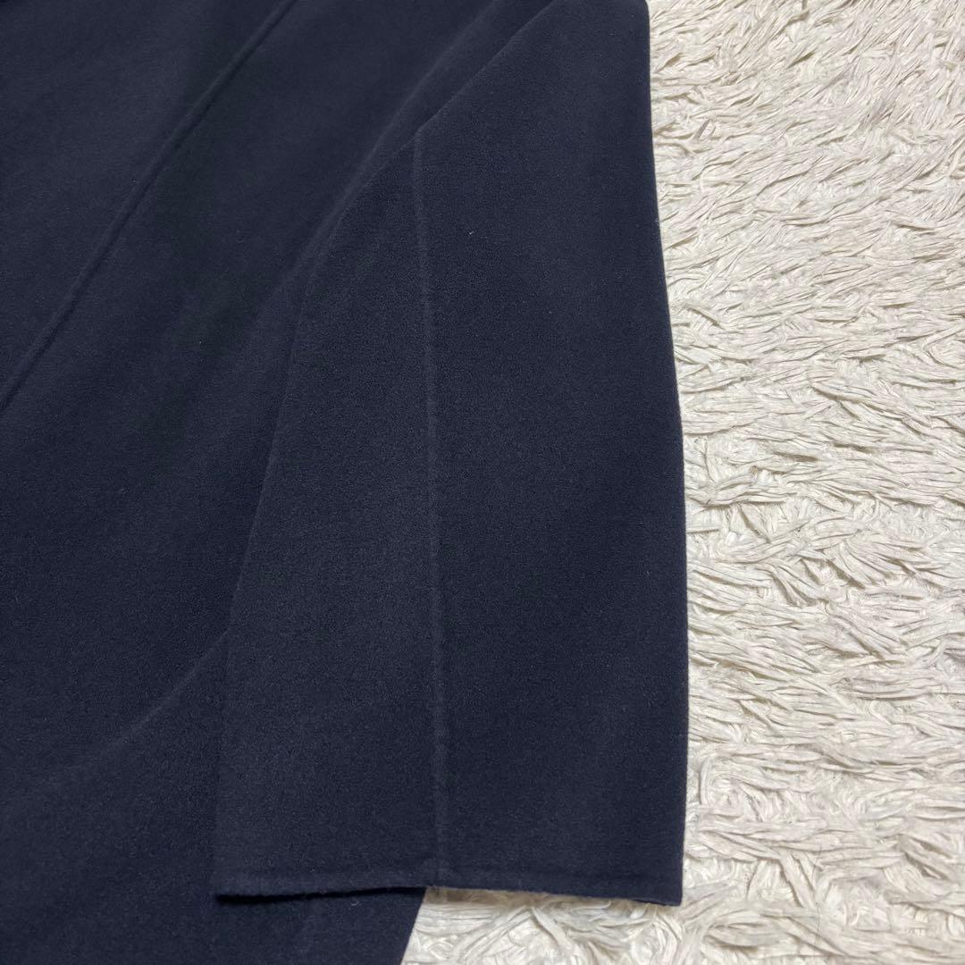 未使用級 スローブイエナ ダブルフェイスロングチェスターコート L相当