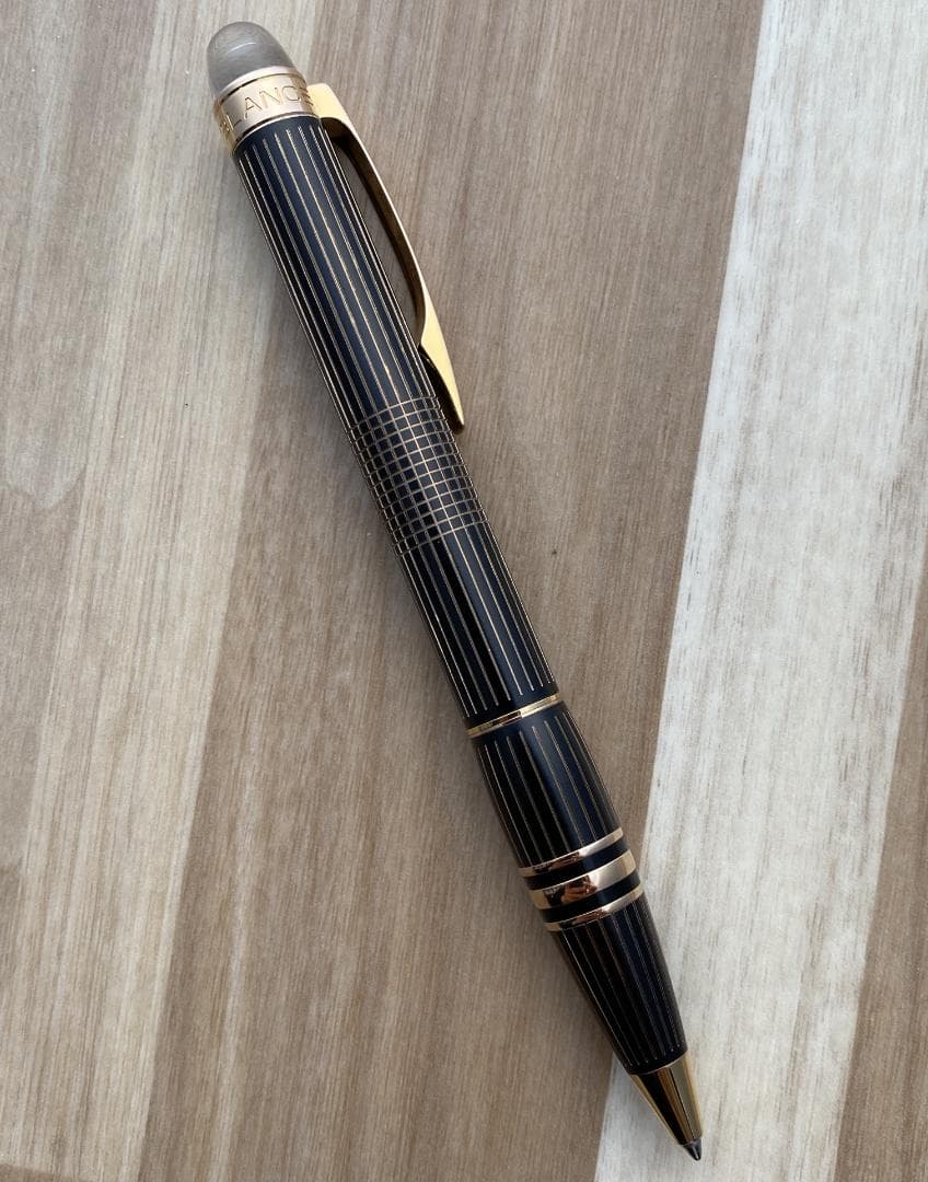 入手困難 美品 モンブラン スターウォーカー レッドゴールド メタル ボールペン