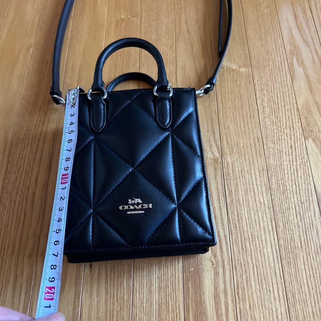 ミク★❣️コーチ　ミニショルダーバッグ　✨未使用に近い