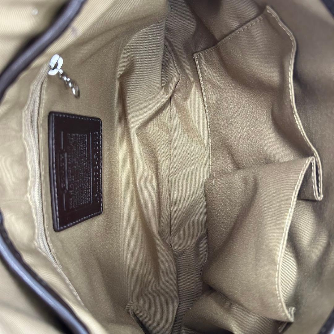 【極美品】コーチ F10910 ソーホー ワンハンドバッグ レザー 肩掛け 白