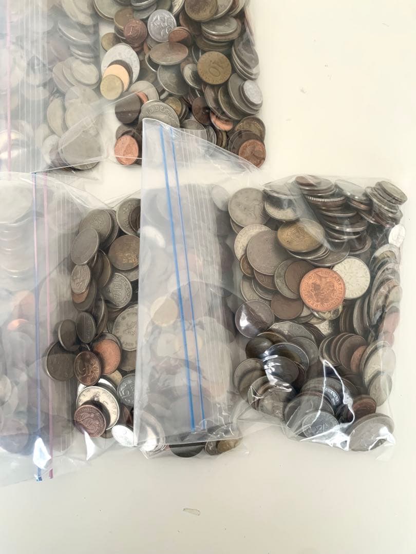 外国　約10キロまとめ　※おまけで旭日銀貨