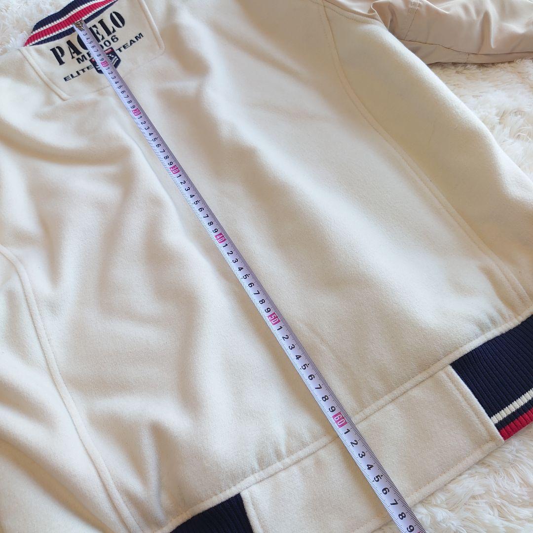 【極美品】パジェロ ワッペン ロゴ刺繍 フルジップ ブルゾン ジャケット L