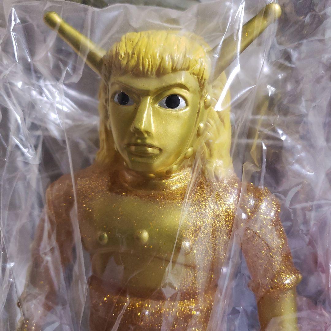 マーミッド　ソフビ　マグマ大使　ゴールド グリッター フィギュア