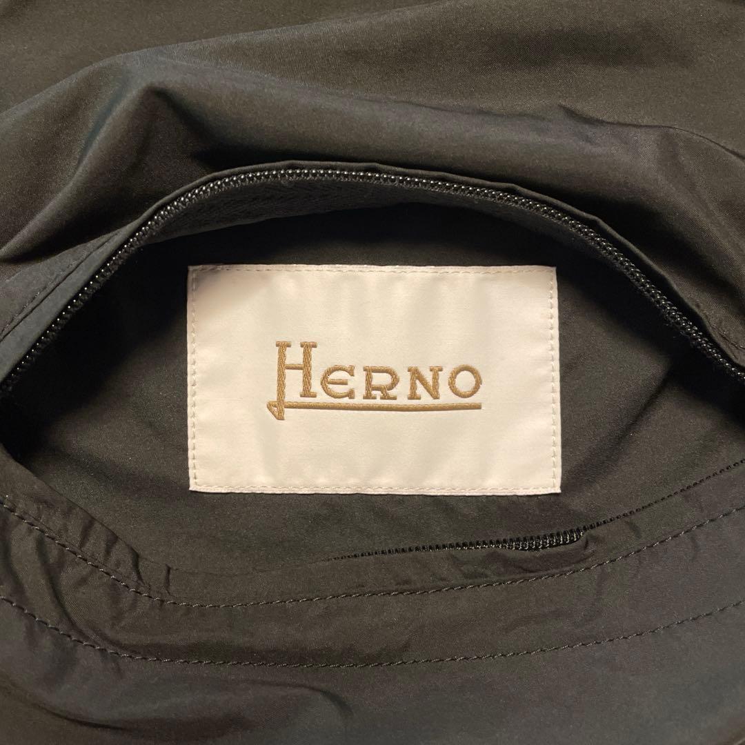 【なっちゃん】HERNO ヘルノ リバーシブル ベスト イタリア製 S