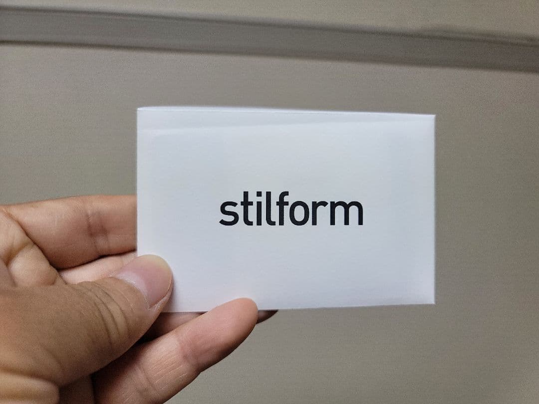 stilform チタニウム　黒 DLCコーティング ボールペン　チタ