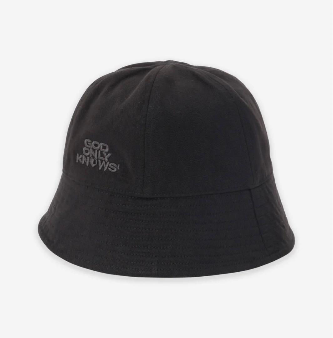 GOD ONLY KNOWS バケットハット(黒) 岩田剛典