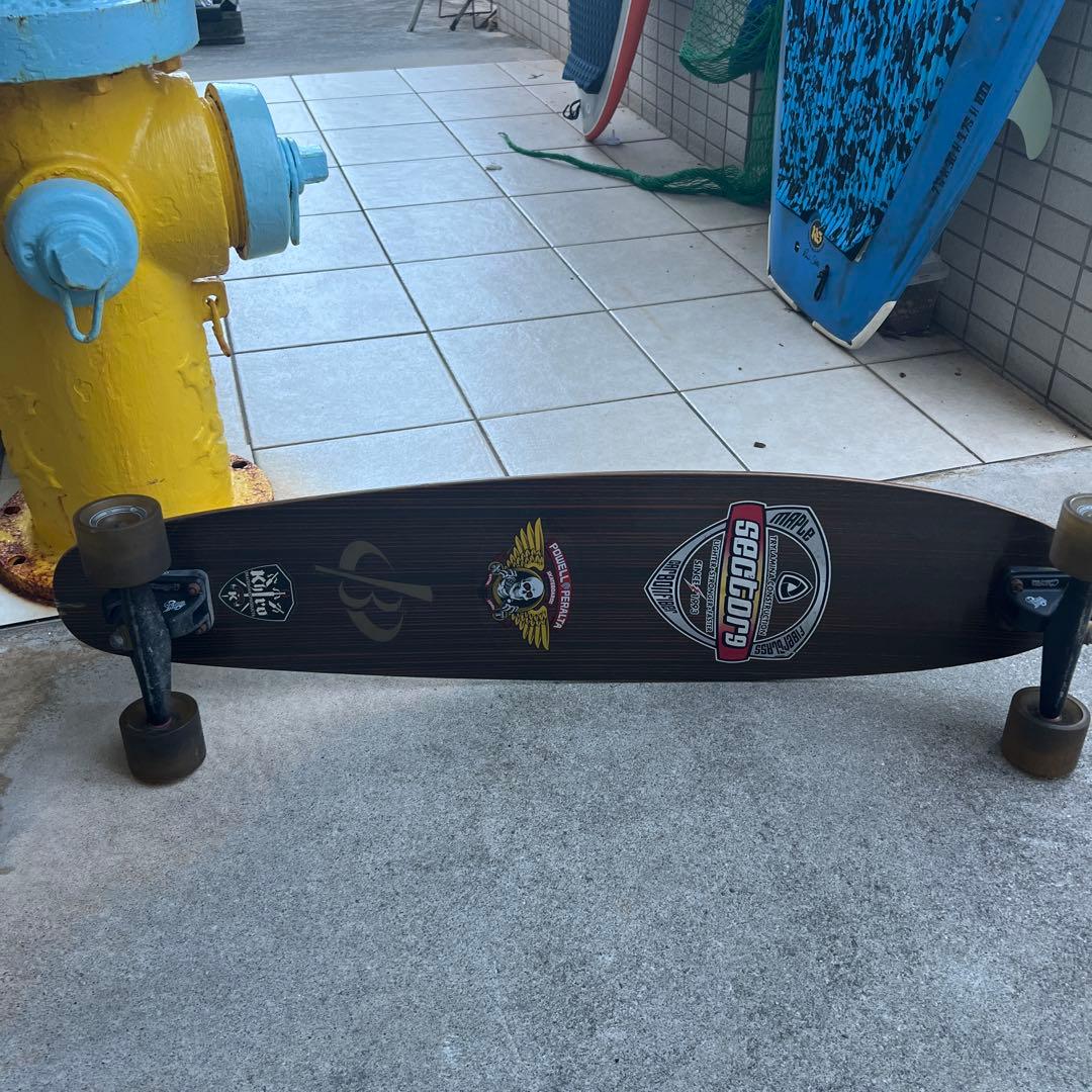 ロングボード セクター9 バンブー　スケボー　スケートボード　ロンスケ