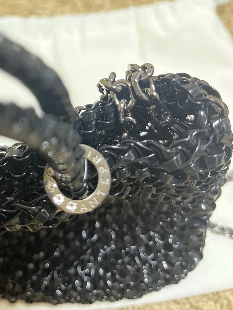 【美品】アンテプリマ ワイヤーバッグ スタンダード ミニアトゥーラ ブラック