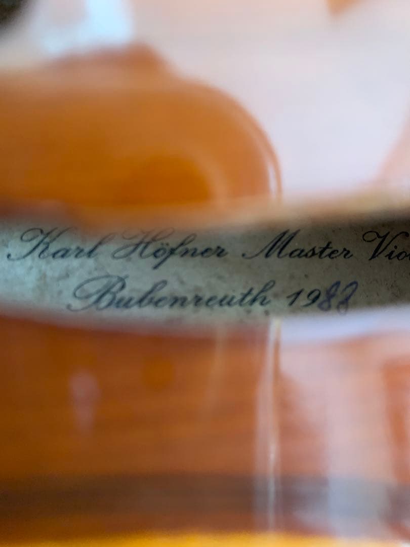 カールヘフナーKarl Hofnerバイオリン KH165 メンテ済みケース付き