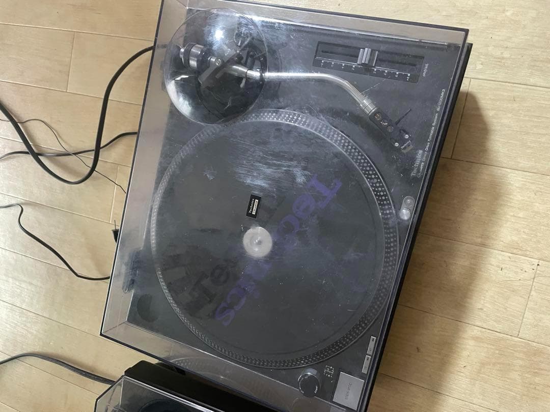 Technics SL-1200ターンテーブル 2台Vestax DJミキサー