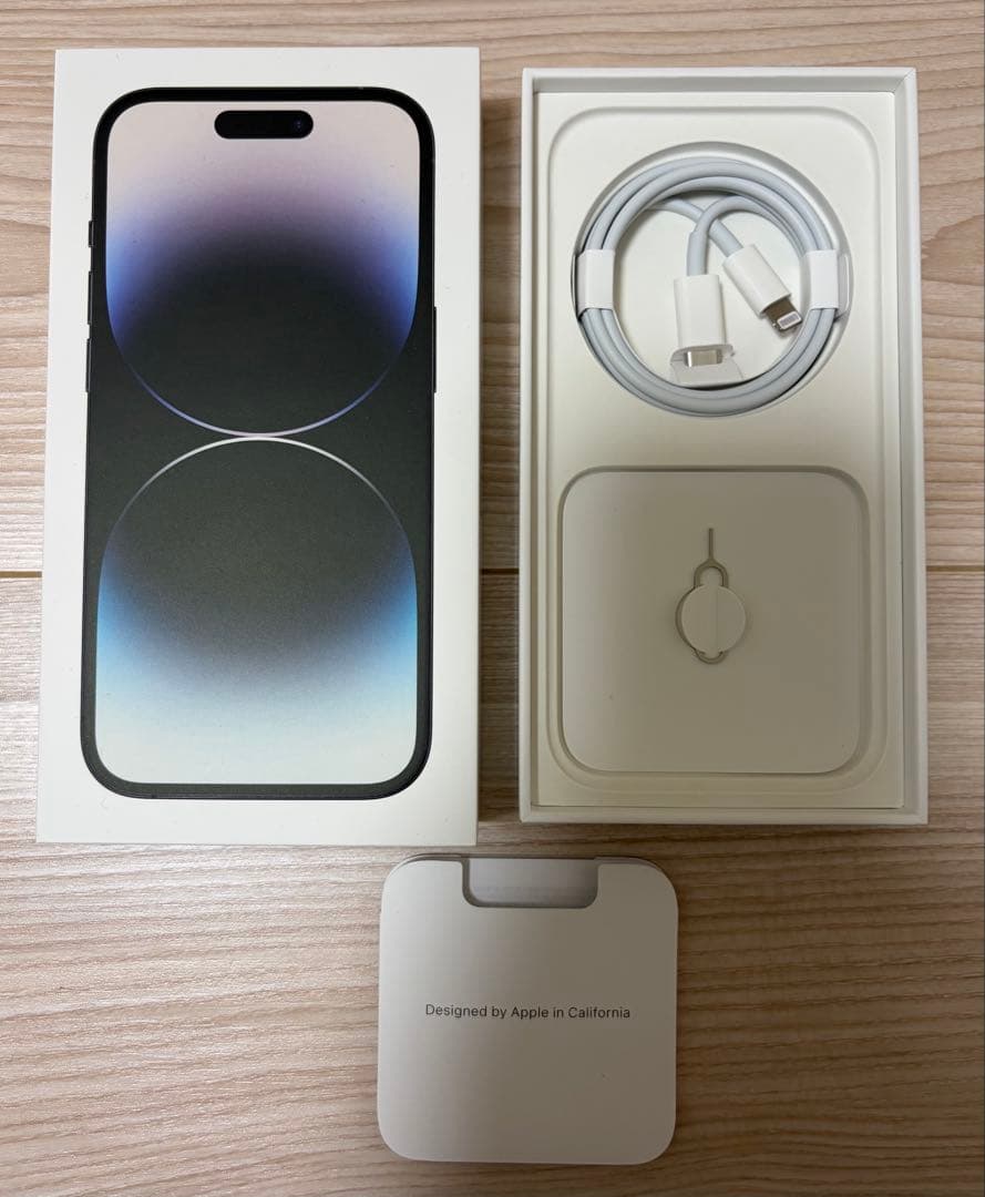 傷無し美品⭐︎Apple iPhone 14 Pro 128GB スペースブラック