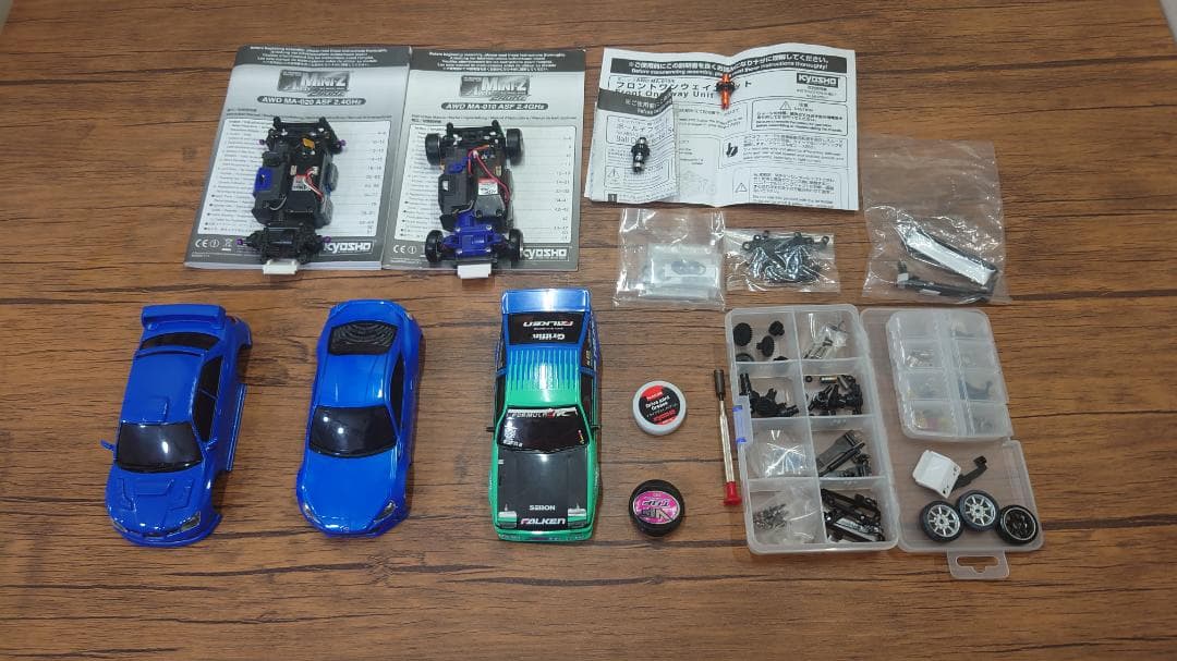 京商 ミニッツ AWD MA010/020　ドリフト　セッティングセット