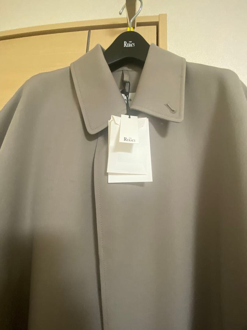 THE RERACS バルカラーコート　グレージュ