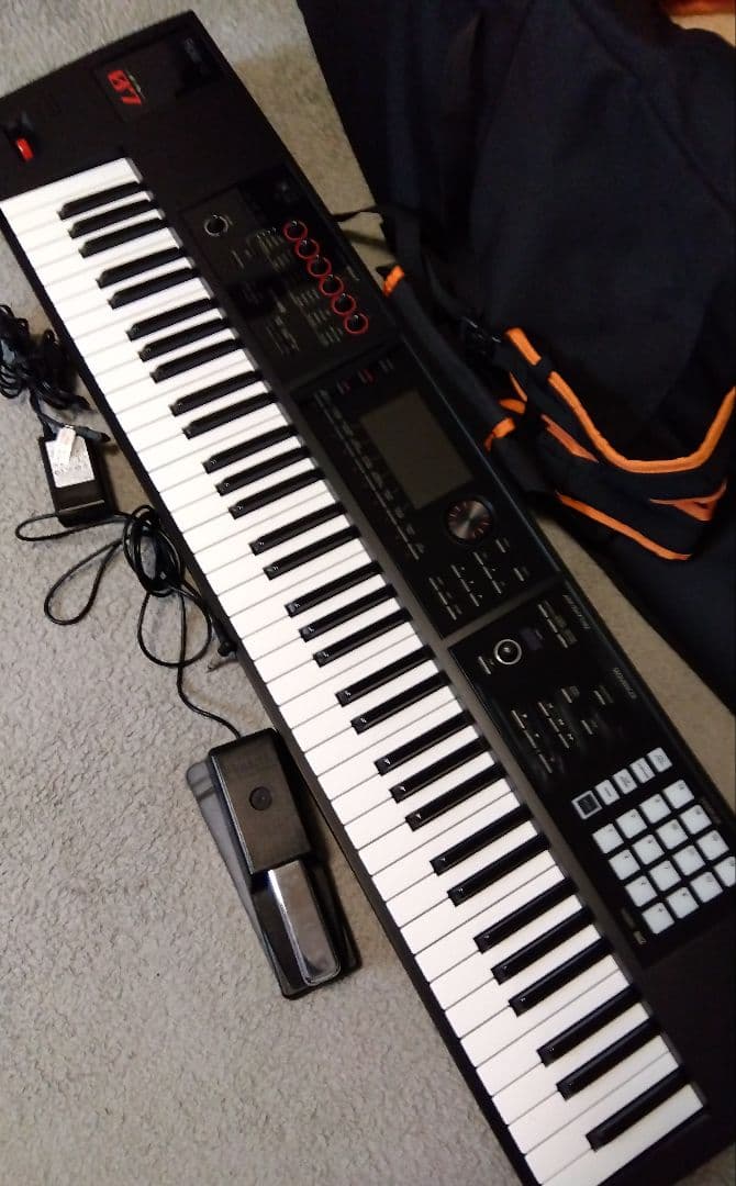 sourireo　Roland FA-07 シンセサイザー 76鍵盤