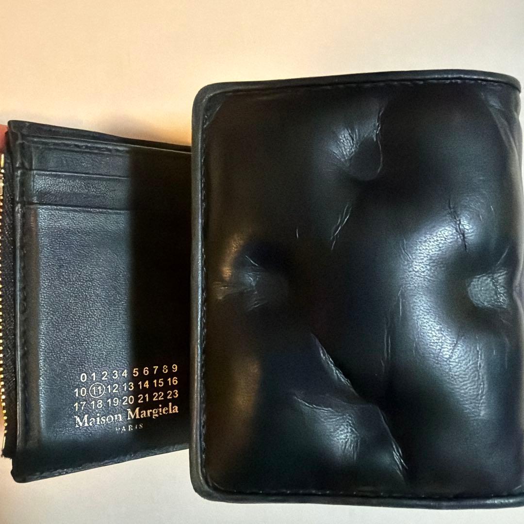 Maison Margiela 三つ折り財布 黒