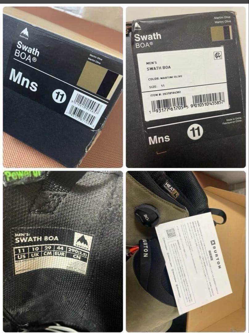 人気完売商品 22-23 BURTON 29cm バートン