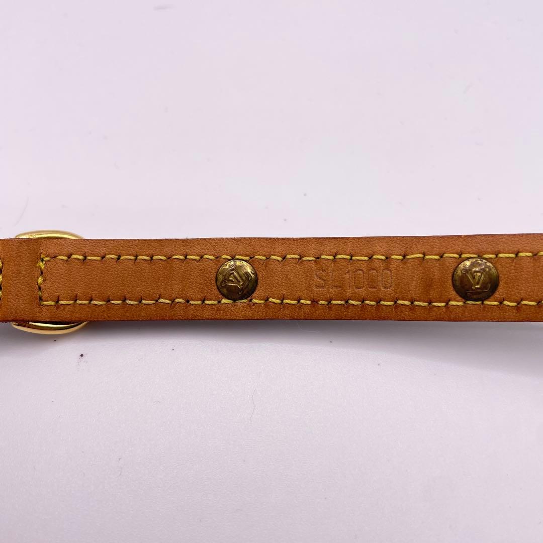 モノグラム コリエ バクスターPM ペット用 犬用 ドッグカラー 首輪 ブラウン