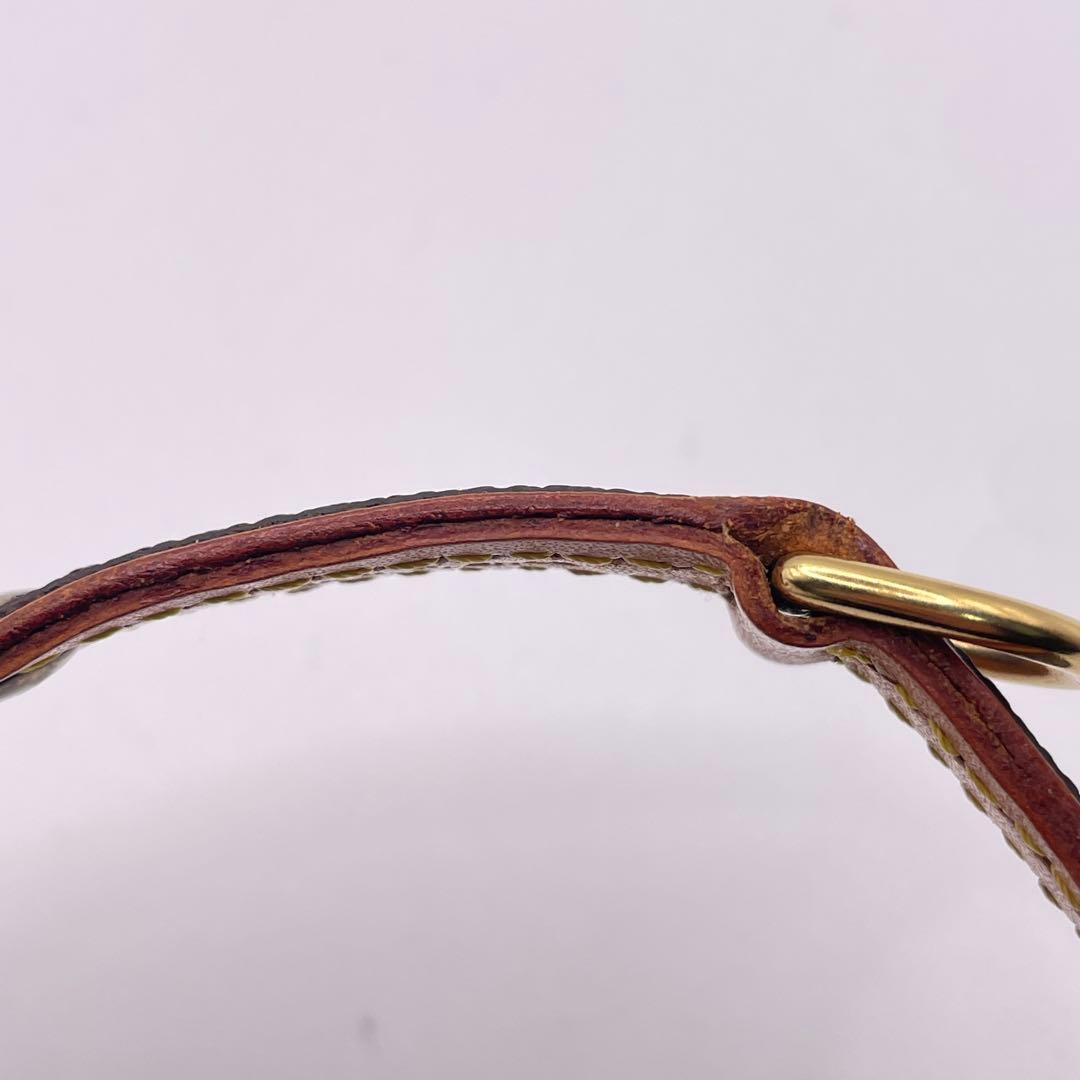 モノグラム コリエ バクスターPM ペット用 犬用 ドッグカラー 首輪 ブラウン