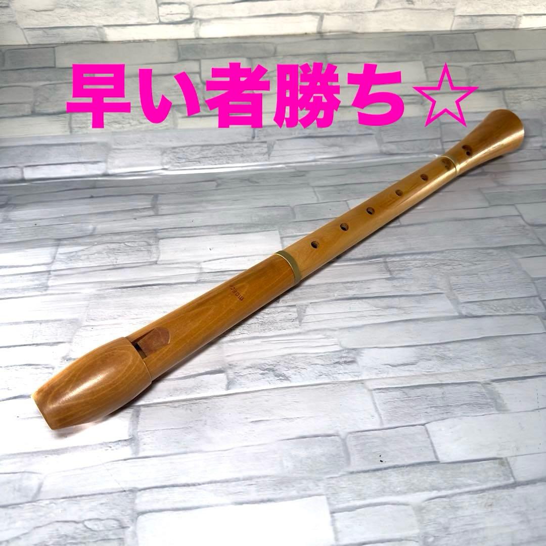 Moeck アルトリコーダー ドイツ製 木製リコーダー